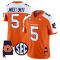 Lambert-Smith Jersey #5 Auburn Tigers 2025 Alabama Patch Stitched Orange Alternate