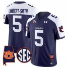 Lambert-Smith Jersey #5 Auburn Tigers 2025 Alabama Patch Stitched Navy Alternate