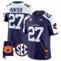 Jarquez Hunter Jersey #27 Auburn Tigers 2025 Alabama Patch Stitched Navy Alternate