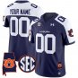 Custom Auburn Tigers Jersey Name, Number 2025 Alabama Navy Alternate