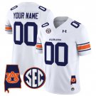 Custom Auburn Tigers Jersey Name, Number 2025 Alabama White