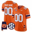 Custom Auburn Tigers Jersey Name, Number 2025 Alabama Orange