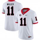 Georgia Bulldogs Jalon Walker White College Football Jersey