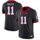 Georgia Bulldogs Jalon Walker Black College Football Jersey