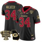 Herschel Walker Jersey #34 Georgia Bulldogs 2025 Sugar Bowl Patch Vapor Black