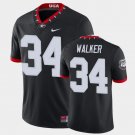 Georgia Bulldogs #34 Herschel Walker Black College Football Game Jersey