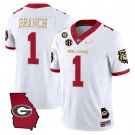 Zachariah Branch Jersey #1 Georgia Bulldogs 2025 Georgia Map, Vince Dooley