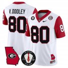 Vince Dooley Jersey #80 Georgia Bulldogs 2025 Limited Stitched White