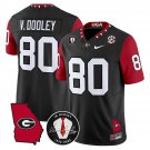 Vince Dooley Jersey #80 Georgia Bulldogs 2025 Limited Stitched Black