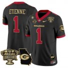 Trevor Etienne Jersey #1 Georgia Bulldogs 2025 Sugar Bowl Patch Vapor Black Gold