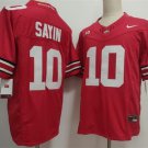 Men's Ohio State Buckeyes #10 Julian Sayin Red 2025 Jersey
