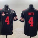 Men's Ohio State Buckeyes #4 Jeremiah Smith Black 2025 CFP Final Jersey