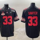 Men's Ohio State Buckeyes #33 Jack Sawyer Black 2025 Stitched Football Jersey