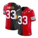 Jack Sawyer Jersey #33 Ohio State Buckeyes 2025 Split Vapor Limited Stitched
