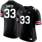 Men Jack Sawyer Jersey Black #33 Ohio State Buckeyes College Football Elite