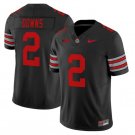 Caleb Downs Jersey #2 Ohio State Heritage Stripe 2025-26 Stitched Black