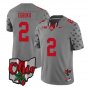Ohio State Buckeyes Emeka Egbuka Jersey #2 College Football Stitched 2023 Gray
