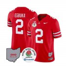 Emeka Egbuka Jersey #2 Ohio State Buckeyes Rose Bowl Vapor V2 Red