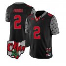 Ohio State Buckeyes Emeka Egbuka Jersey #2 College College Alternate 2023 Black