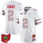 Emeka Egbuka Jersey #2 Ohio State Buckeyes Football Ohio Map Patch White