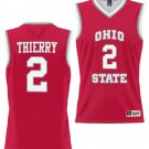 Taylor Thierry Jersey #2 Ohio State Buckeyes College Basketball Lightweight Red