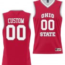 Custom Ohio State Buckeyes Jersey Name and Number College Basketball Red