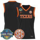 Team Jersey Texas Longhorns 2025 Sec Final Four Patch Stitched Black
