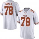 Kelvin Banks Jr. Jersey White #78 Texas Longhorns College Football Stitched