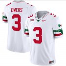 Quinn Ewers Jersey #3 Texas Longhorns Mexico Vapor College White