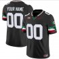 Custom Texas Longhorns Jersey Mexico Vapor College Black