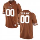 Custom Texas Longhorns Jersey NCAA College Orange