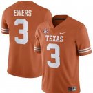 Quinn Ewers Jersey #3 Texas Longhorns 2024 SEC Orange College Football