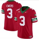 Quinn Ewers Jersey #3 Texas Longhorns Mexico Vapor College Red