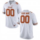 Custom Texas Longhorns Jersey NCAA College Football White
