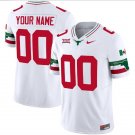 Custom Texas Longhorns Jersey Mexico Vapor College Football White