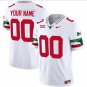 Custom Texas Longhorns Jersey Mexico Vapor College Football White