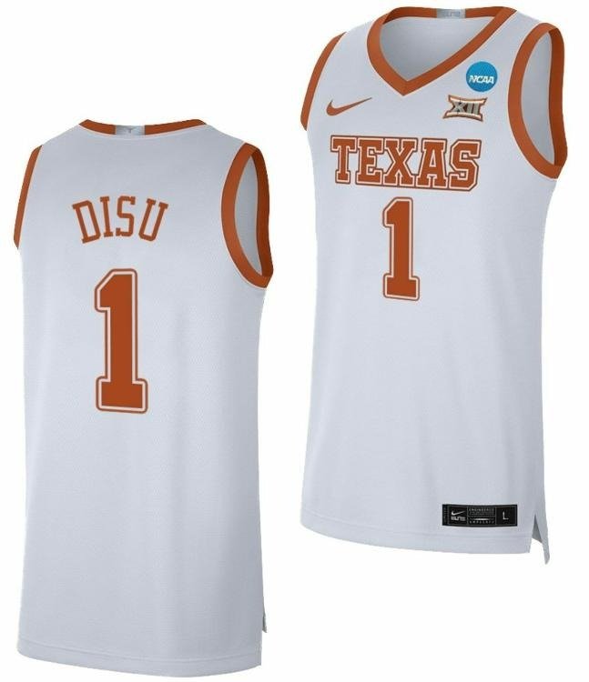 Dylan Disu Jersey Texas Longhorns College Basketball 2023 NCAA March Madness