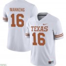 Arch Manning Jersey #16 Texas Longhorns 2024 SEC White College Football