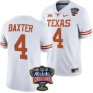 CJ Baxter Jersey #4 Texas Longhorns Allstate Sugar Bowl Patch 2024 College