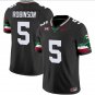 Bijan Robinson Jersey #5 Texas Longhorns Mexico Vapor College Football Black
