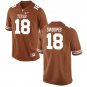 Men's Texas Longhorns 18 Tyrone Swoopes Orange College Jersey