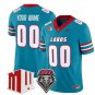 Custom New Mexico Lobos Jersey Name, Number 2025 Vapor Limited Turquoise
