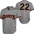 Will Clark San Francisco Giants 1989 Cooperstown Collection Jersey - Gray