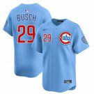 Chicago Cubs Michael Busch Blues Alternate Vapor Limited Jersey