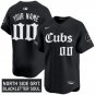 Custom Chicago Cubs Jersey Gothic North Side Edition Vapor Premier Black