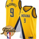 T.J. McConnell Jersey #9 Indiana Pacers 2025 Finals Swingman Stitched Statement
