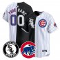 Custom Chicago White Sox Jersey Mix Chicago Cubs - All Stitched