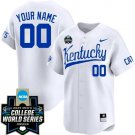 Custom Kentucky Wildcats Jersey 2024 College World Series Vapor Premier Limited