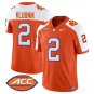 Men's Cade Klubnik Jersey #2 Clemson Tigers Vapor Limited Patch Alternate