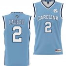 Elliot Cadeau Jersey #2 UNC Tar Heels NIL College Basketball Lightweight Blue